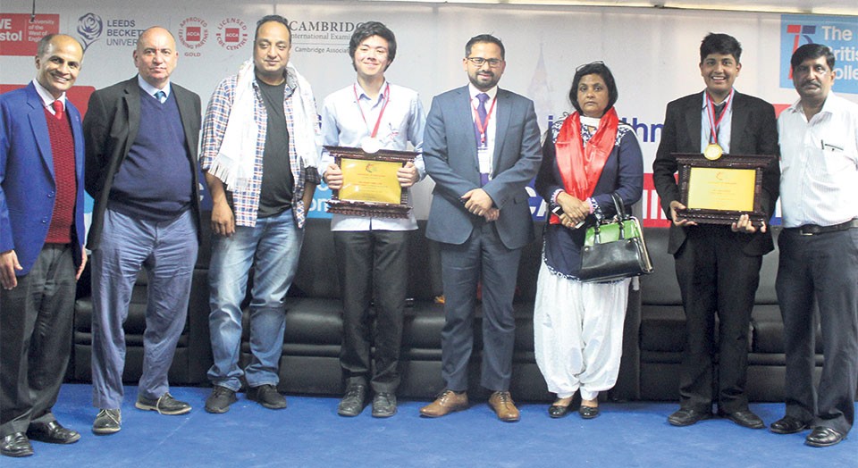 British Model College felicitates country toppers